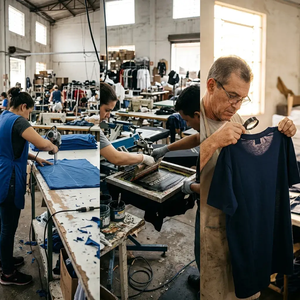 O que é uma estamparia e por que ter fábrica própria em Curitiba faz diferença? — Estamparia em Curitiba: DTF, Serigrafia e Sublimação na Mesma Fábrica